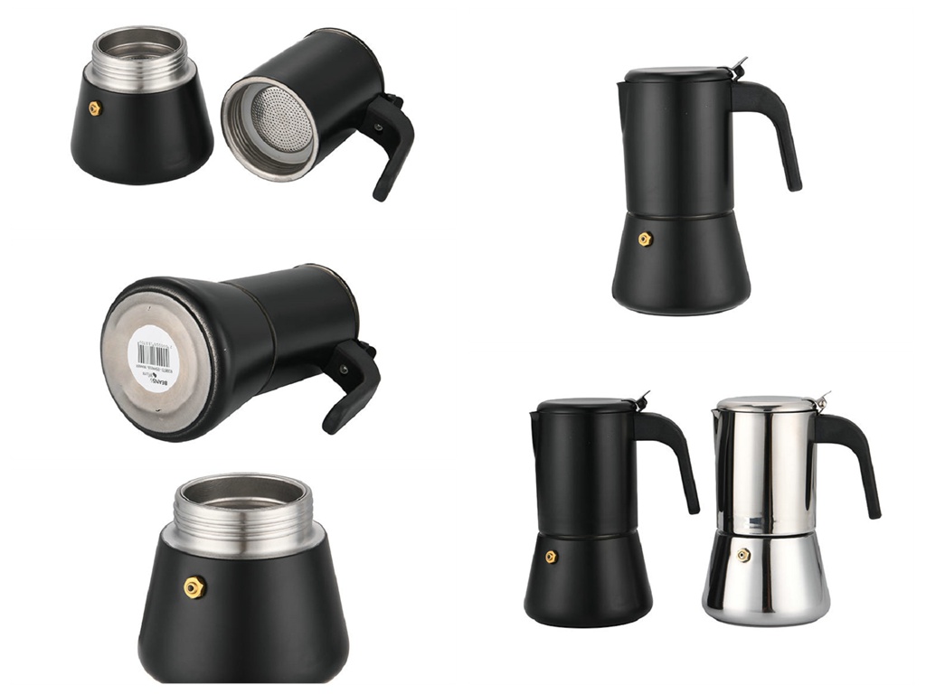 Selected stainless steel coffee machine pot