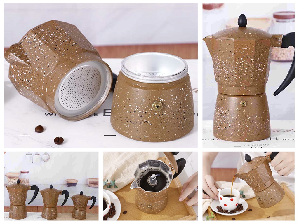 Coffee Mocha Pot Coffee Color