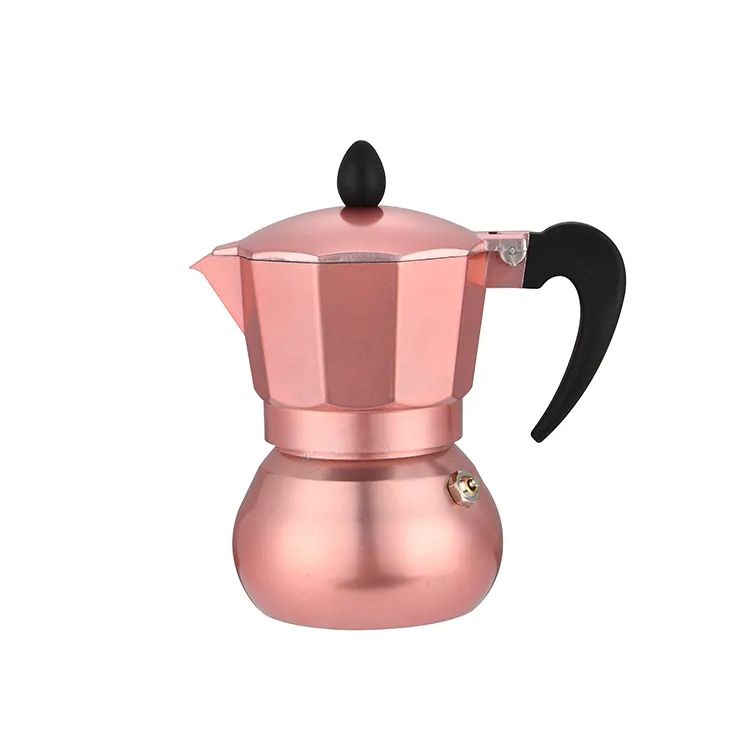 Various Good Quality Italian Moka Pot 2022 Portable Cuisinart Coffee Maker With Round Bottom