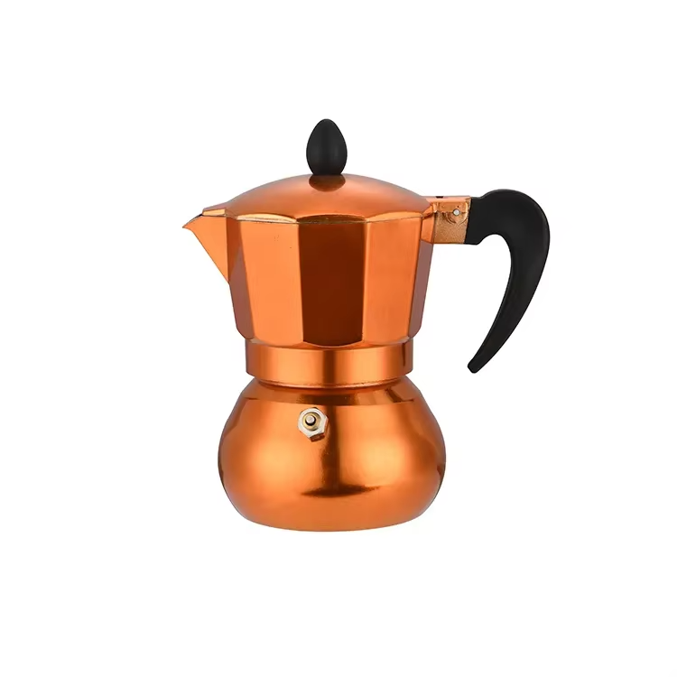 Manufacturer wholesales low-priced aluminum coffee mocha pots